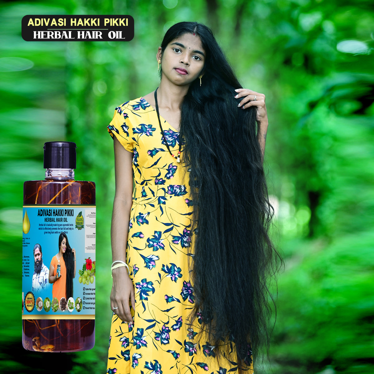 Hakki Pikki Shop - Adivasi Herbal Hair Oil